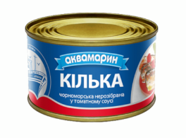 Кілька обсмажена, в томатному соусі АКВАМАРИН, нерозібрана, 230 г